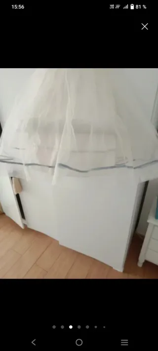 Cancán blanco de tul