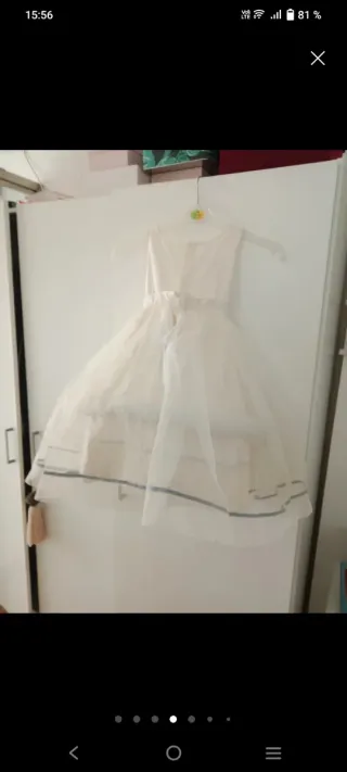 Cancán blanco de tul