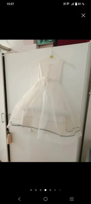 Cancán blanco de tul