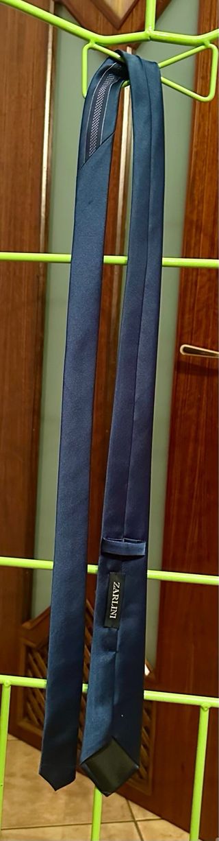 Cravatta Zarlini blu navy – 100% Made in Italy