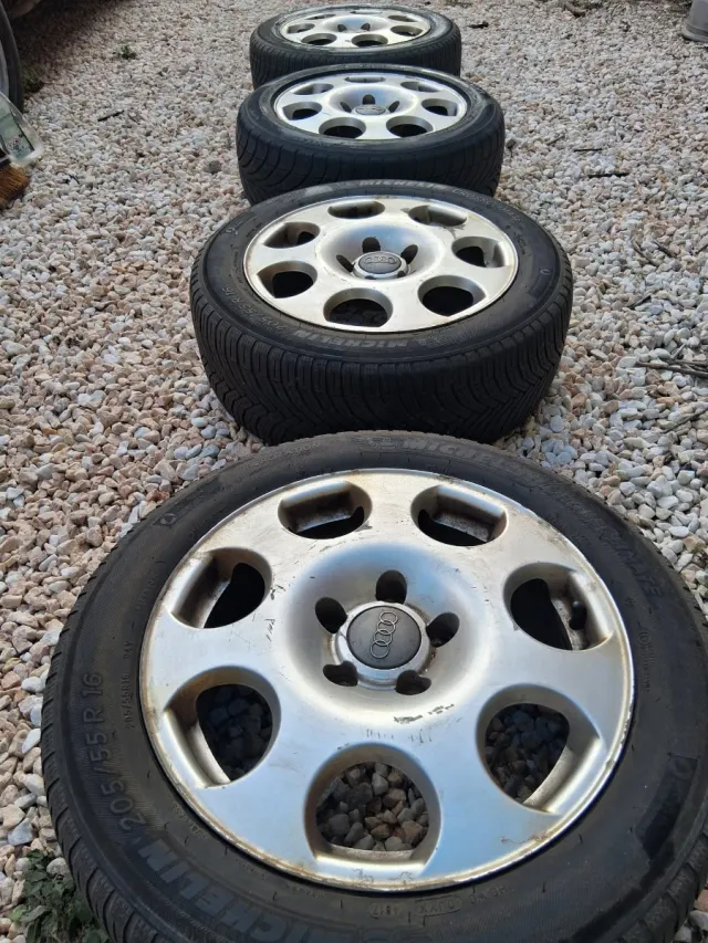 4 LLANTAS" AUDI"  205/55 R16