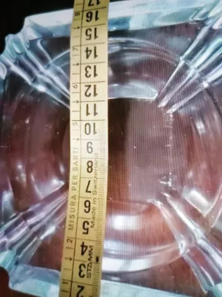 Porta cenere/oggetti in cristallo