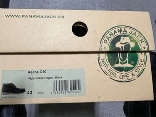 Botas Panama Jack negras T.43