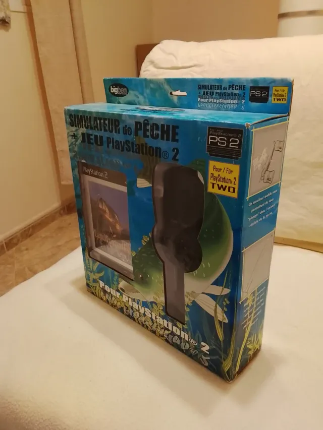 Simulador de Pesca PS2 + Juego Lake Masters EX