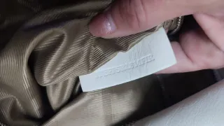 Bolso Burberry Blanco Piel