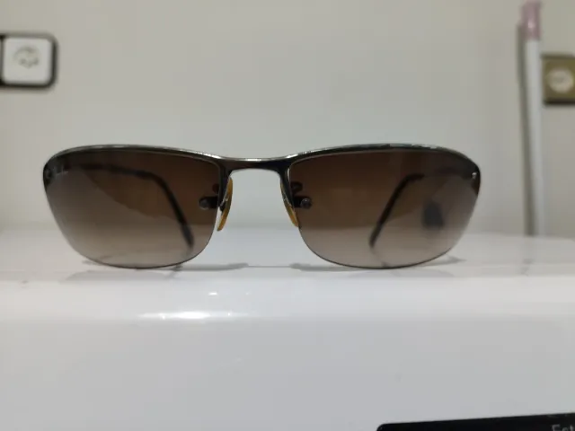 Gafas de Sol Ray-Ban Originales Marron y Plateado