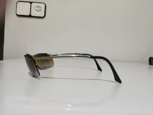 Gafas de Sol Ray-Ban Originales Marron y Plateado