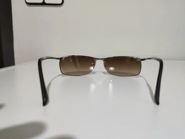 Gafas de Sol Ray-Ban Originales Marron y Plateado