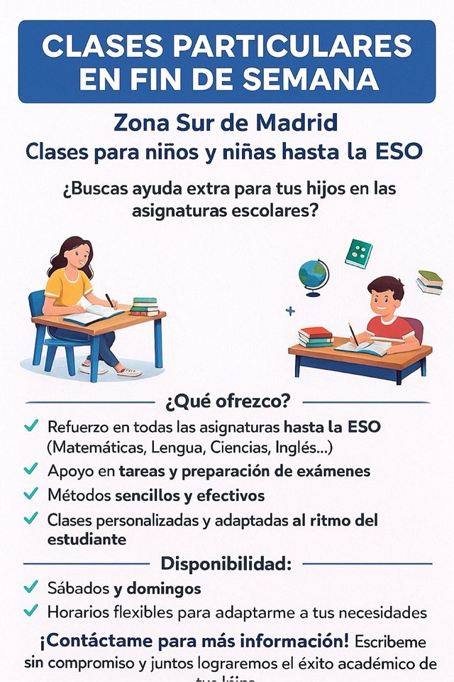 clases particulares Madrid