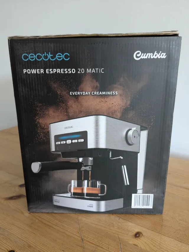 Cafetera Espresso Cecotec Power Espresso 20