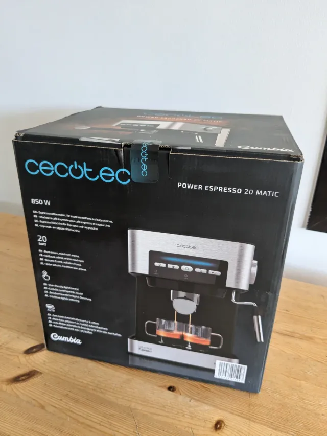 Cafetera Espresso Cecotec Power Espresso 20