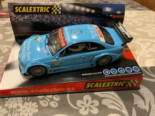 Scalextric Mercedes CLK DTM Azul
