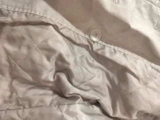 Gabardina Beige Algodón Easy Wear Talla 40