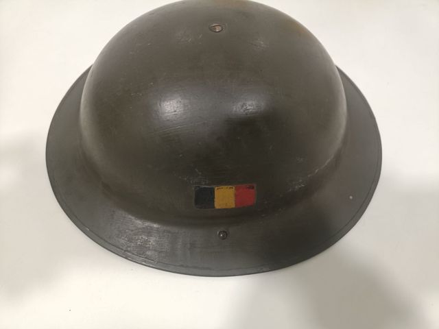 Casco Militare Belga M51 Originale - Anni '50
