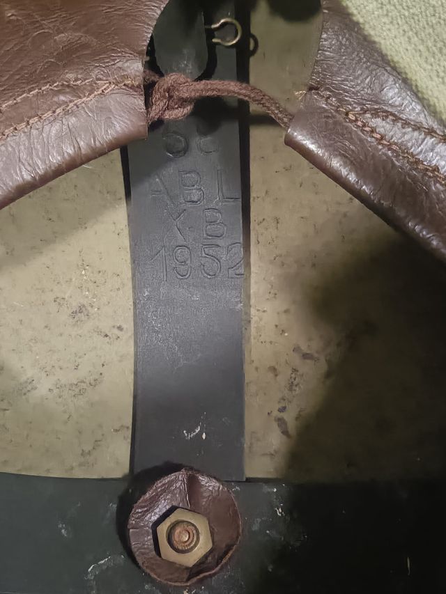 Casco Militare Belga M51 Originale - Anni '50