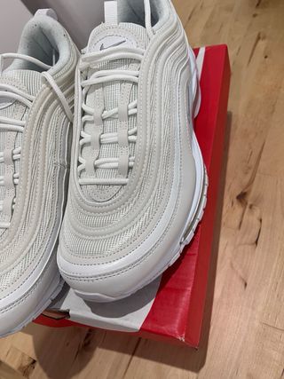 Nike Air Max 97 Plata y Blanco