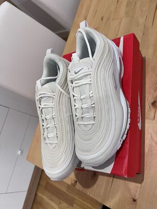 Nike Air Max 97 Plata y Blanco