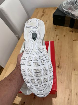 Nike Air Max 97 Plata y Blanco