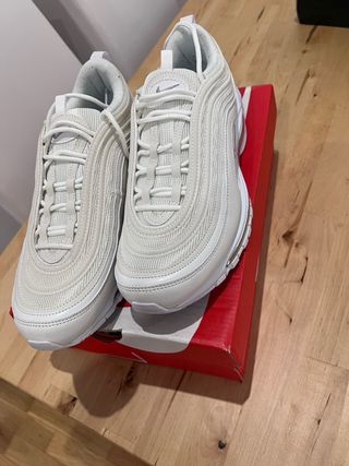 Nike Air Max 97 Plata y Blanco
