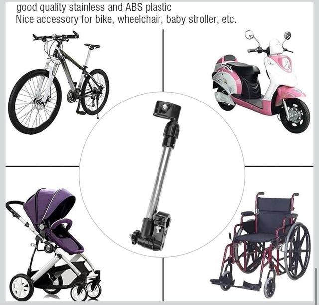 Soporte Paraguas Ajustable para Silla de Paseo