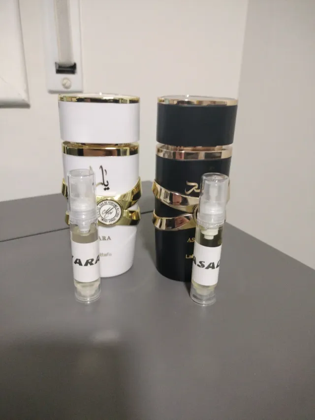 Atomizadores Lattafa YARA y ASAD