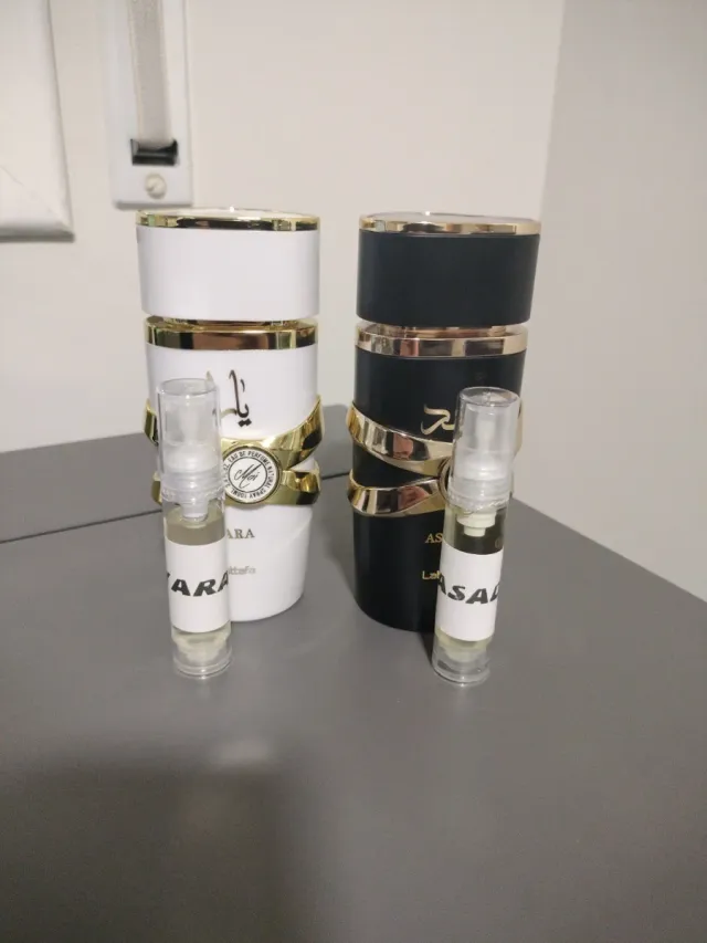 Atomizadores Lattafa YARA y ASAD