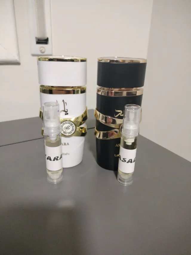 Atomizadores Lattafa YARA y ASAD