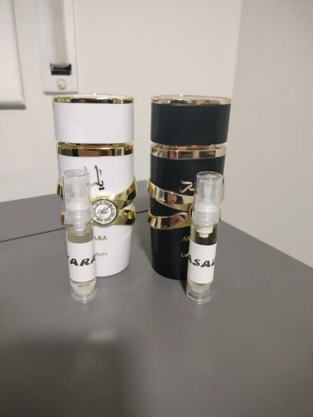 Atomizadores Lattafa YARA y ASAD