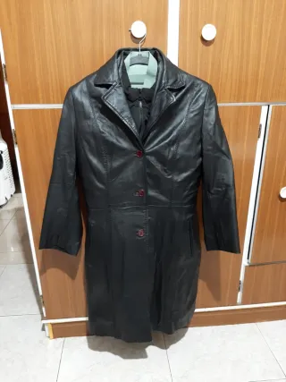 Chaqueta de cuero autentico