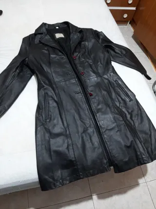 Chaqueta de cuero autentico