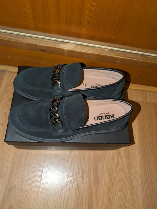 Mocasines Casas Collection Negros