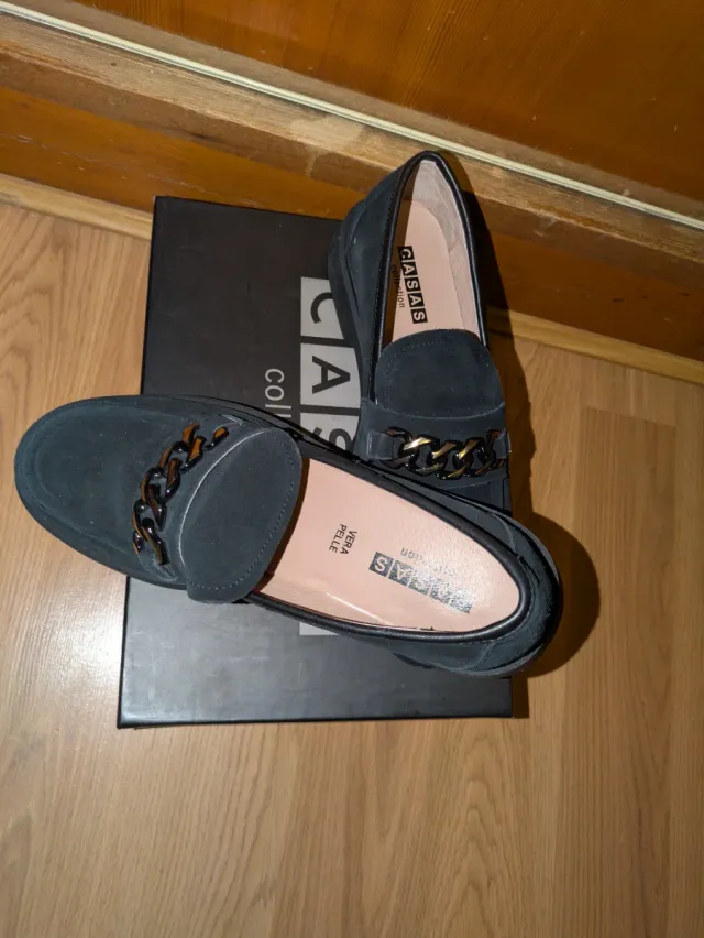 Mocasines Casas Collection Negros