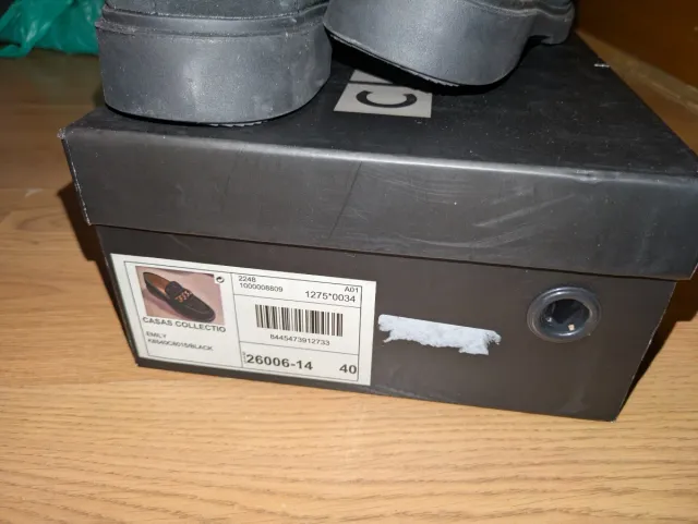 Mocasines Casas Collection Negros