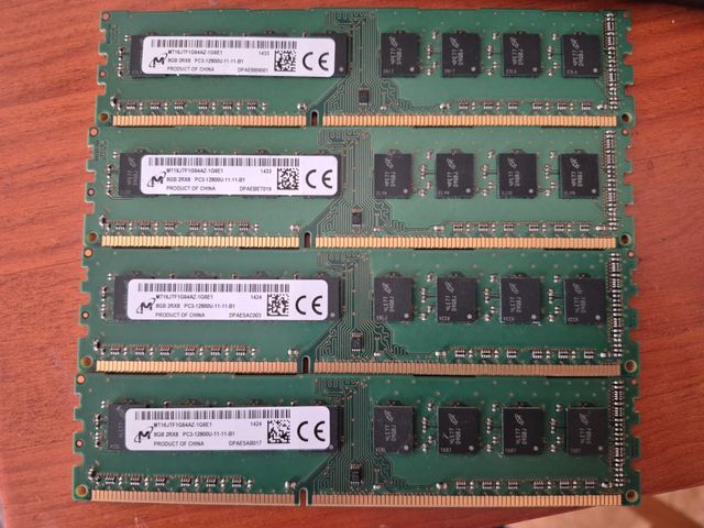 32GB-DDR3 / 1600MHz (4 x 8GB)