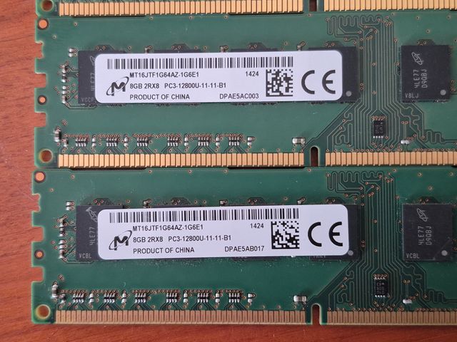 32GB-DDR3 / 1600MHz (4 x 8GB)