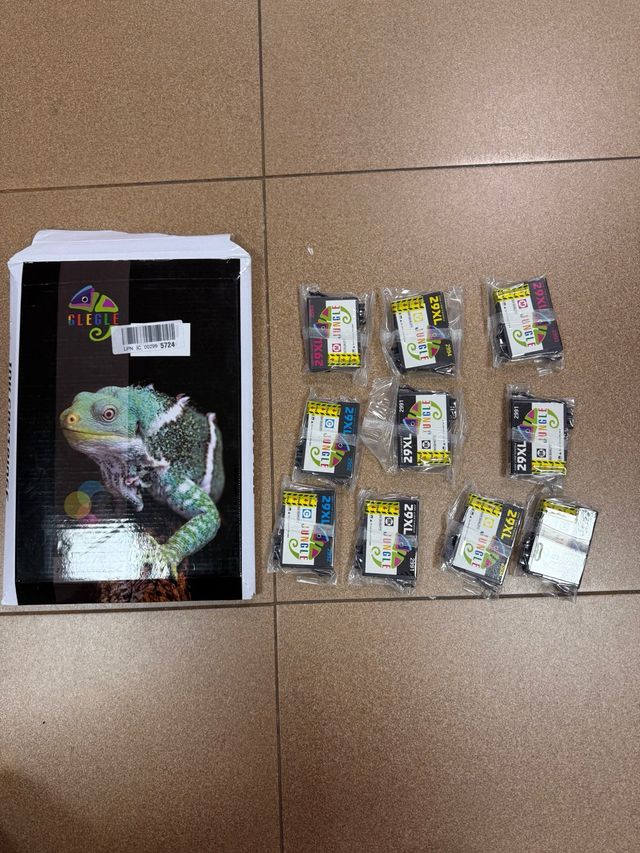 Cartuchos de tinta Glegle 29XL (10 unidades)