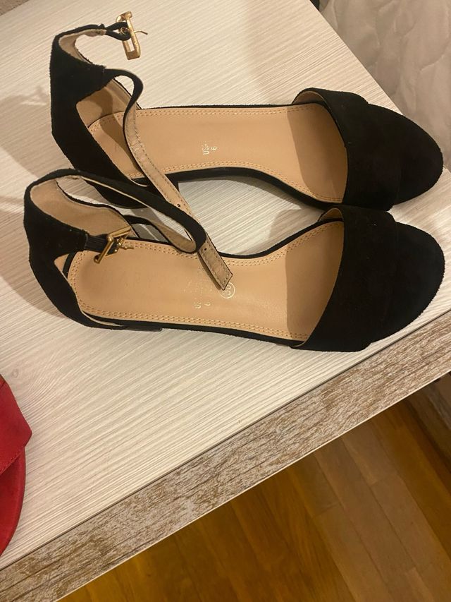 Sandalias fiesta negras Talla 36