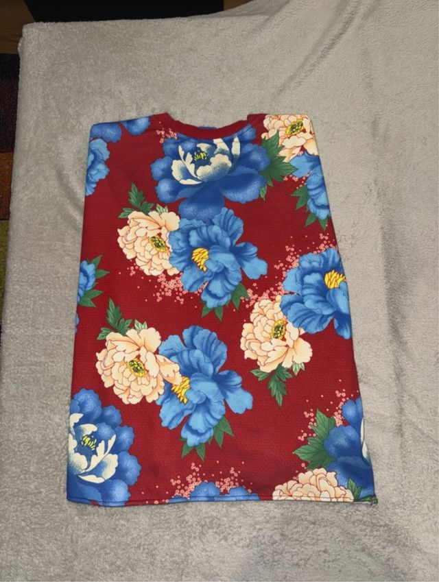 Sudadera Adidas Originals Floral Roja