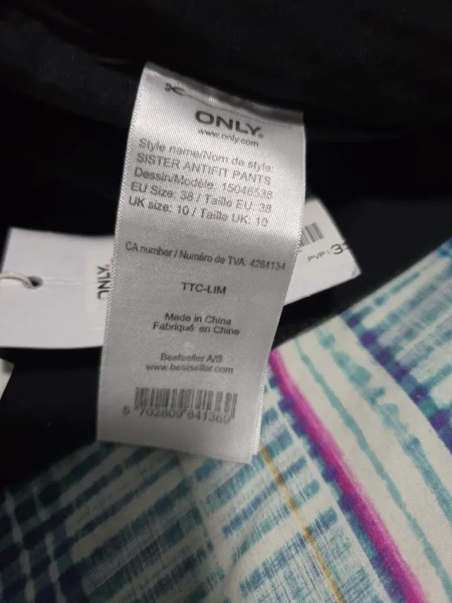 Pantalón Only efecto balloon Talla 38