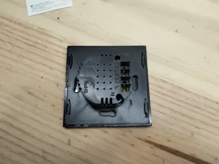 Interruptor Táctil Negro