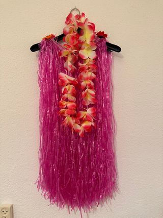 Disfraz Hawaiana Talla Única