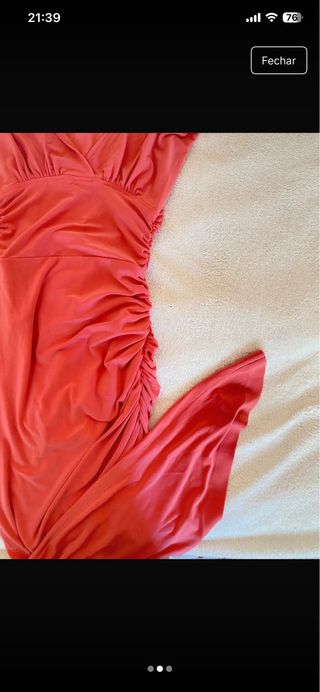 Vestido Norma Kamali rosa