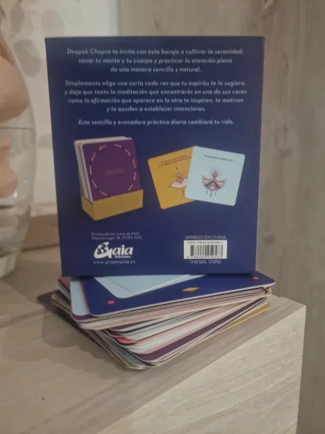 Baraja Deepak Chopra Meditaciones y Afirmaciones