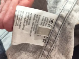 Cazadora Massimo Dutti T.38 Gris Oscuro Azulada