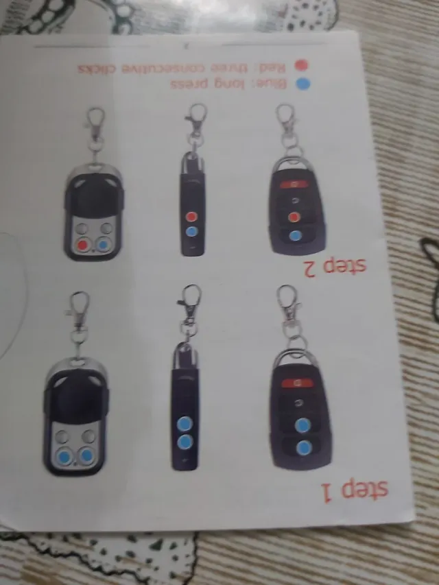 Mando Puerta Garaje Allgood RC-2024 433Mhz 3por15.