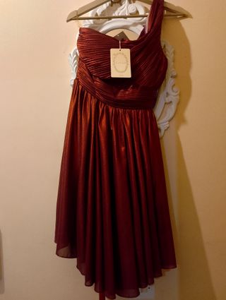 Vestido fiesta rojo Talla M