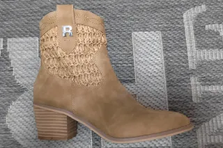 Botines Refresh Beige/Camel