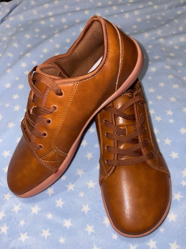 Tênis social masculino marrom