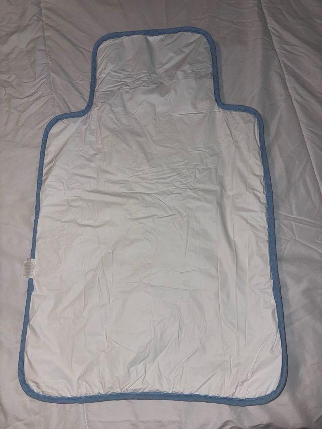 Cambiador Portátil Bebé Artemur Oso Azul.