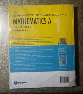 MATHEMATICS A, Student Book 1